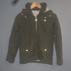 Abercrombie Kids Olive Green Winter Jacket